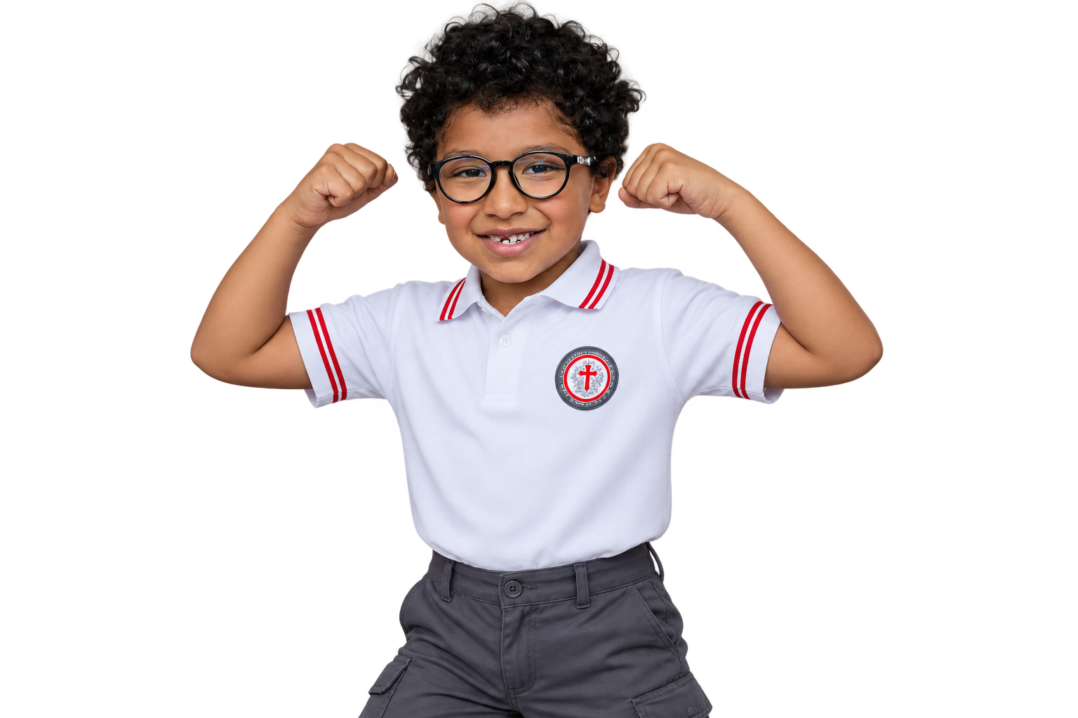 Estudiante de preescolar del Gimnasio Cristiano Belén